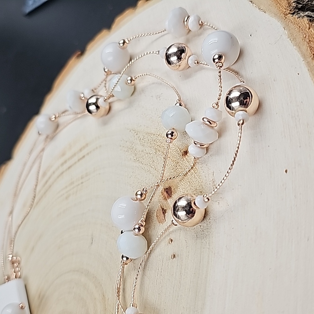 Bay Studio Earrings & Layered Necklace Set - Picture 3 of 5